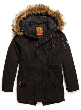 Parka Superdry Rookie Aviator Gris Para Hombre