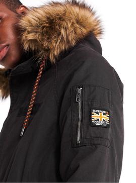 Parka Superdry Rookie Aviator Gris Para Hombre