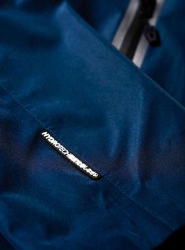 Chaqueta Superdry Hydrotech Waterproof Azul Hombre