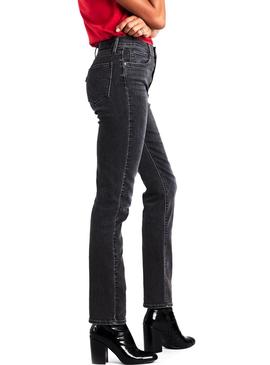 Pantalon Vaquero Levis 724 Straight Grey