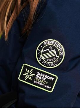 Chaqueta Superdry SD Ski Marino Para mujer