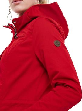 Parka Only New Lorna Rojo para Mujer