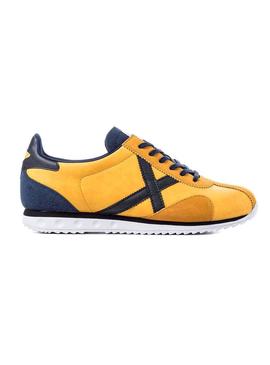 Zapatillas Munich Sapporo 36 Amarillo Para Hombre