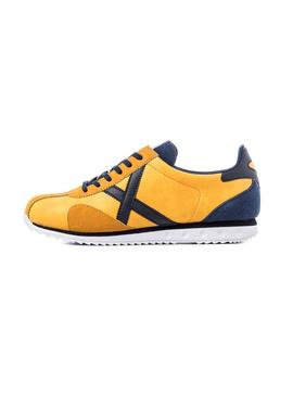 Zapatillas Munich Sapporo 36 Amarillo Para Hombre