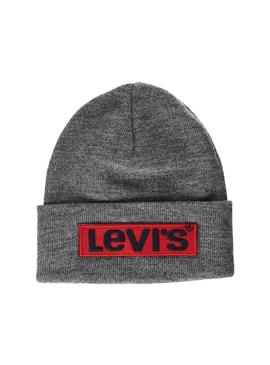 Gorro Levis Big Box Gris Para Hombre y Mujer