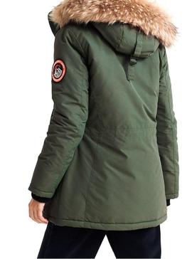 Parka Superdry Ashley Everet Verde Para Mujer