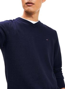 Jersey Tommy Hilfiger Cashmere Marino Para Hombre