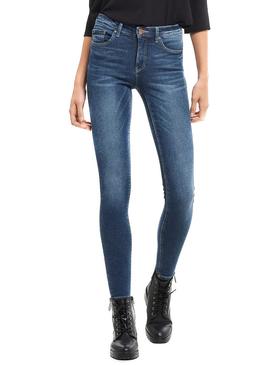 Pantalon Only Carmen Reg SK Azul Mujer