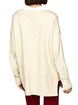 Jersey Pepe Jeans Beatrix Beige Mujer