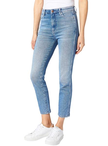 sabio Más lejano oasis Pantalon Vaquero Pepe Jeans Dion Light Mujer