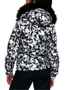 Cazadora Superdry Acolchada Fuji Print Mujer
