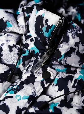Cazadora Superdry Acolchada Fuji Print Mujer