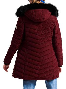 Parka Superdry Icelandic Granate Para Mujer