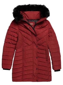 Parka Superdry Icelandic Granate Para Mujer