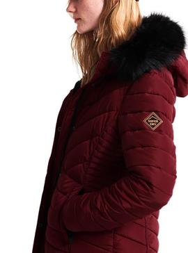 Parka Superdry Icelandic Granate Para Mujer