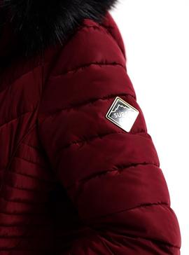 Parka Superdry Icelandic Granate Para Mujer