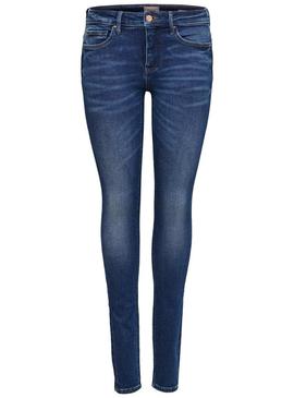 Pantalon Only Carmen Reg SK Azul Mujer