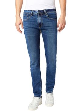 Pantalon Vaquero Pepe Jeans Finsbury Mid Hombre