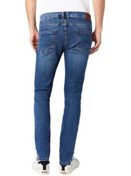 Pantalon Vaquero Pepe Jeans Finsbury Mid Hombre