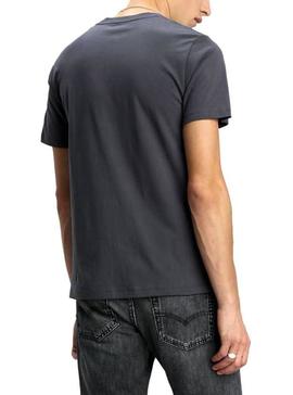 Camiseta Levis Housemark Gris Hombre