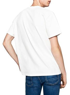 Camiseta Pepe Jeans Bolton Blanco Hombre