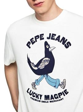 Camiseta Pepe Jeans Bolton Blanco Hombre