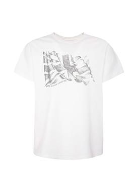 Camiseta Pepe Jeans Betrand Blanco Hombre