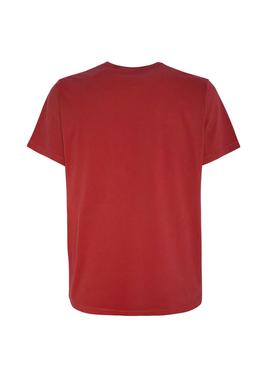 Camiseta Pepe Jeans Billy Rojo Hombre