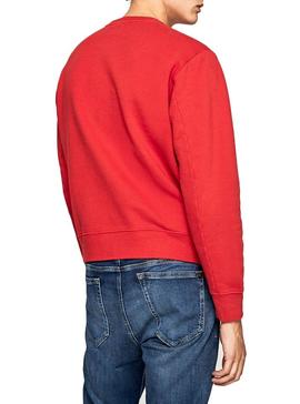 Sudadera Pepe Jeans Albert Rojo Hombre