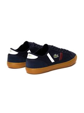 Zapatilla Lacoste Sideline Azul Hombre