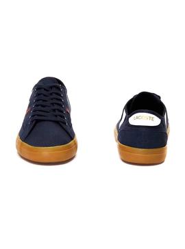 Zapatilla Lacoste Sideline Azul Hombre