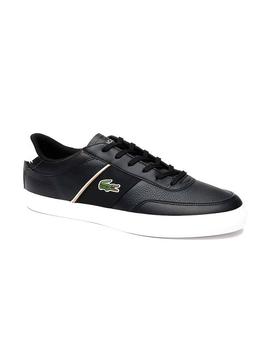 Zapatillas Lacoste Court Master Negro Hombre