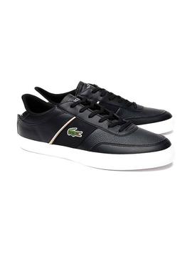 Zapatillas Lacoste Court Master Negro Hombre