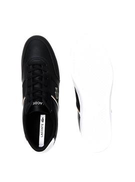 Zapatillas Lacoste Court Master Negro Hombre