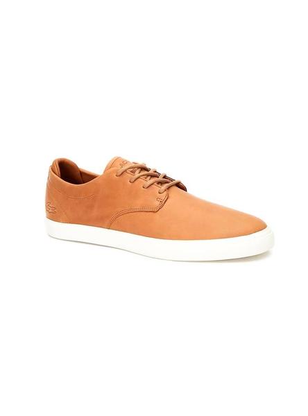 Zapatos Lacoste Esparre Camel Hombre