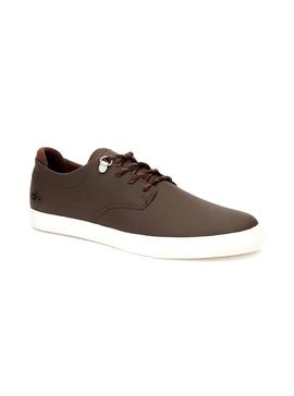 Zapatos Lacoste Esparre Marron Hombre