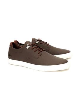 Zapatos Lacoste Esparre Marron Hombre