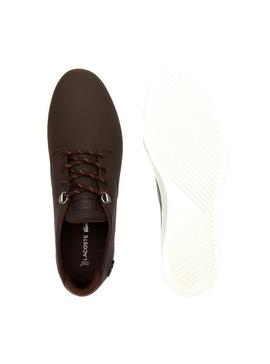 Zapatos Lacoste Esparre Marron Hombre