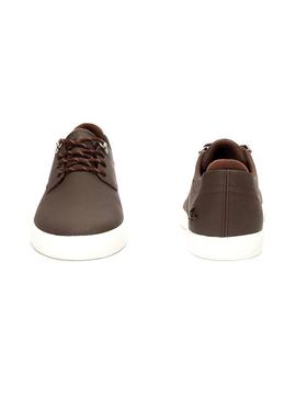 Zapatos Lacoste Esparre Marron Hombre