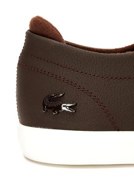 Zapatos Lacoste Esparre Marron Hombre