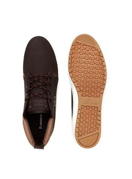 Botines Lacoste Ampthill Marron Hombre