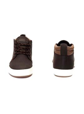 Botines Lacoste Ampthill Marron Hombre