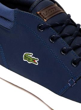 Botines Lacoste Ampthill Azul Hombre