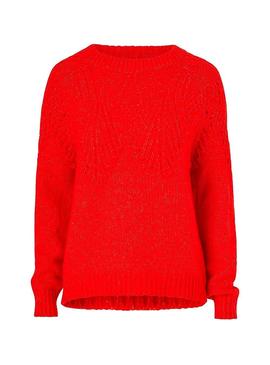 Jersey Only Lanelia Rojo Mujer