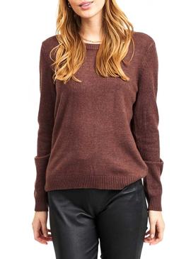 Jersey Vila Viril Marron Mujer