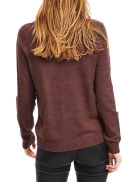 Jersey Vila Viril Marron Mujer