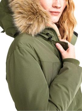 Parka Superdry Rookie Down Verde Para Mujer