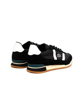 Zapatillas Lacoste Partner Retro Negro Hombre