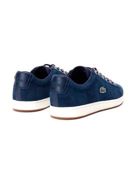 Zapatillas Lacoste Carnaby Azul Hombre