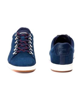 Zapatillas Lacoste Carnaby Azul Hombre